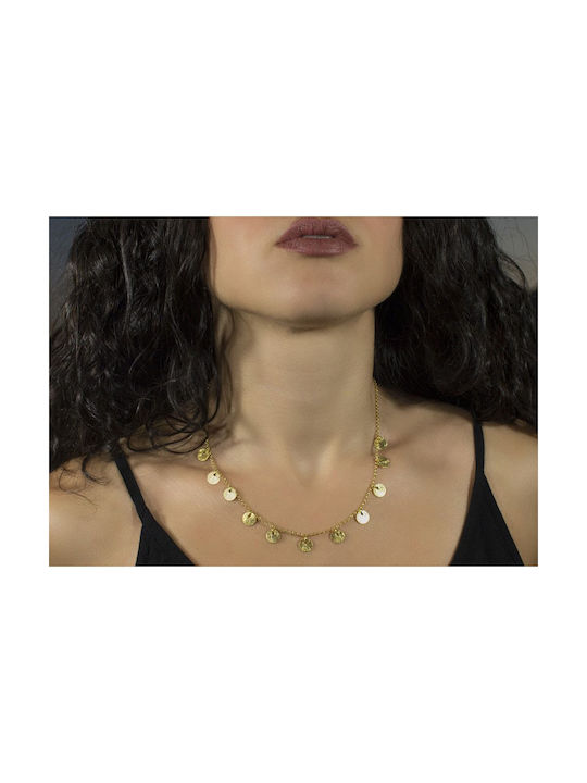 Theodora's Jewellery Necklace from Gold Plated Silver