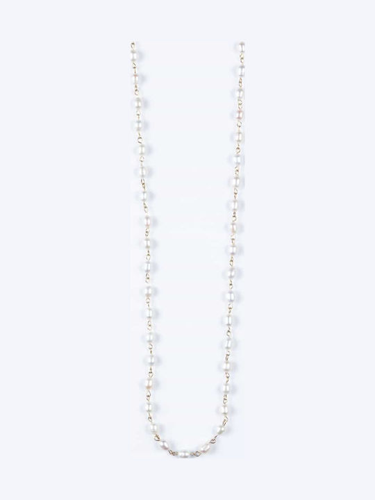 Cuoro Charm aus Vergoldet Stahl mit Perlen