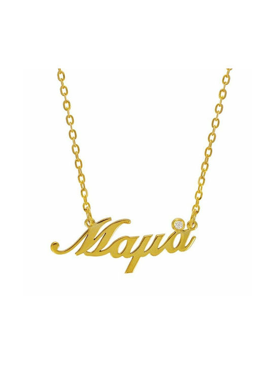 Amor Amor Necklace Mum from Gold Plated Silver