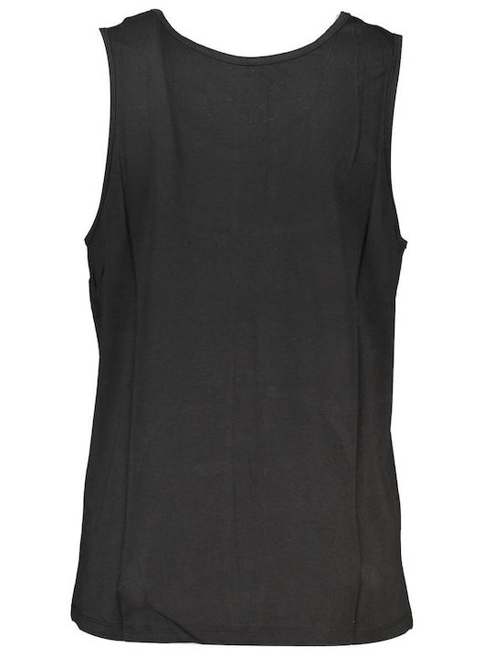 Gian Marco Venturi Men's Sleeveless Blouse BLACK