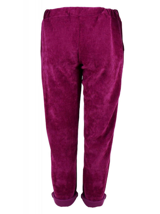 G Secret Women's Corduroy Trousers Violet