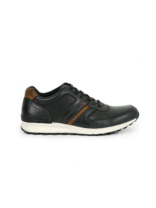 Piazza Shoes Herren Sneakers BLACK