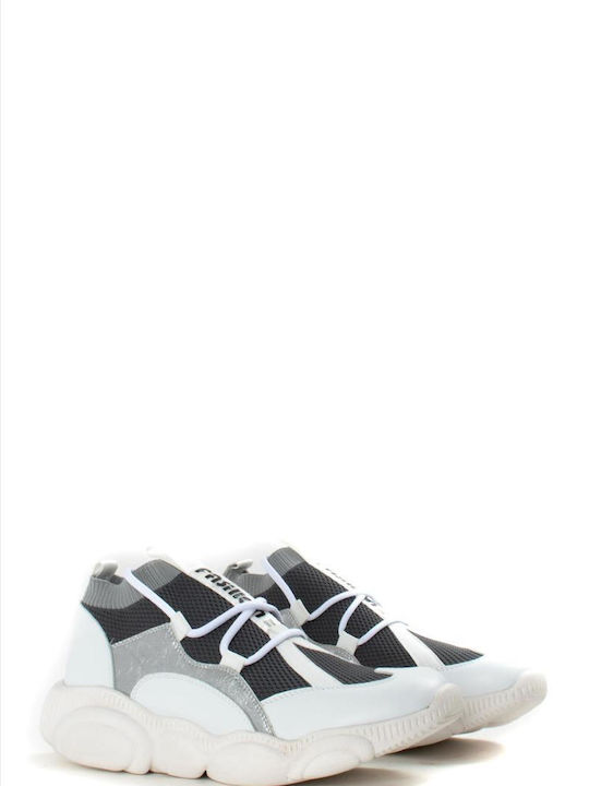 Favela Damen Chunky Sneakers Weiß