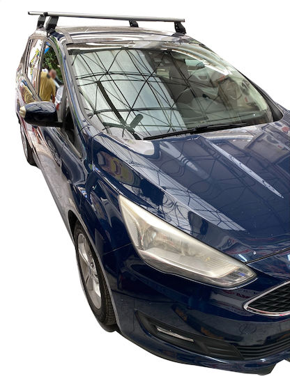 Menabo (with Roof Rack Legs) Silver