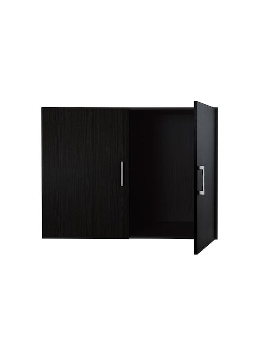 Freebox Rectangular Loft Closet made of Particleboard Zebrano 80x42cm FB9350.01 1pcs