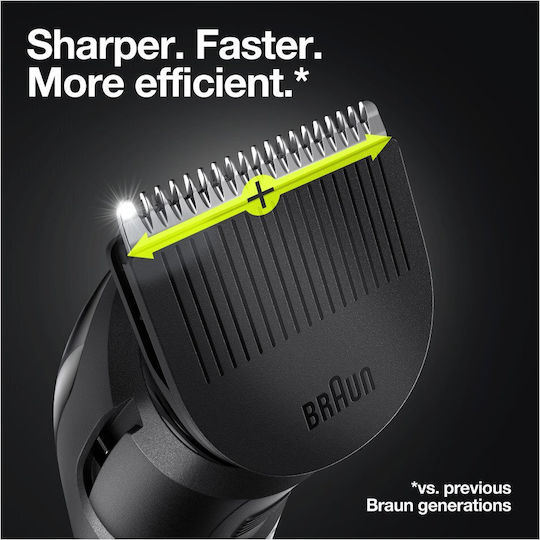 Braun All-in-one Trimmer 5 Wiederaufladbar Haarschneidemaschine Braun MGK5380