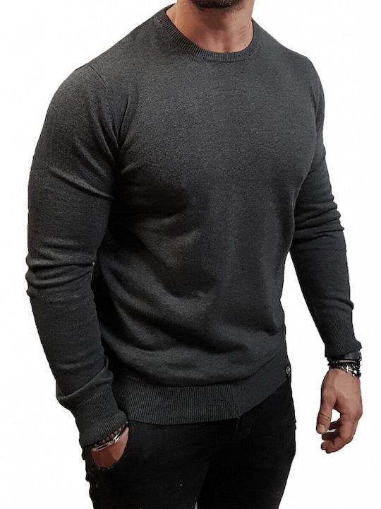 Camaro Men's Long Sleeve Sweater Grey