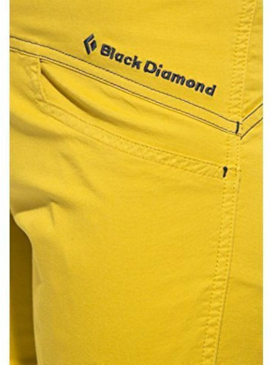Black Diamond Credo Women's Climbing Long Trousers Yellow