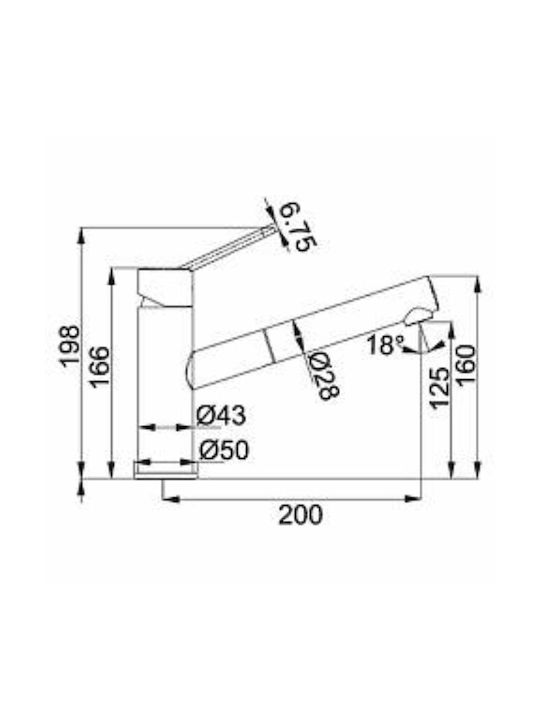 Franke Kitchen Faucet Counter with Shower