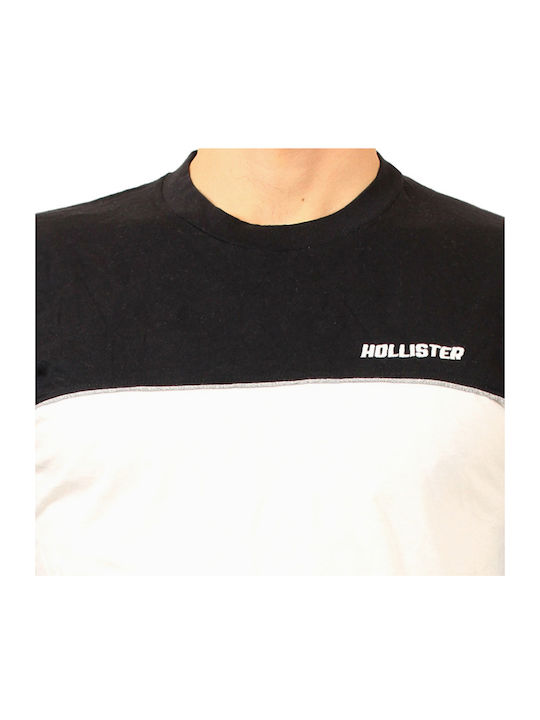 Hollister Herren Langarmshirt Schwarz