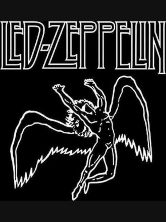 Takeposition Γυναικείο T-shirt Led Zeppelin Μαύρο