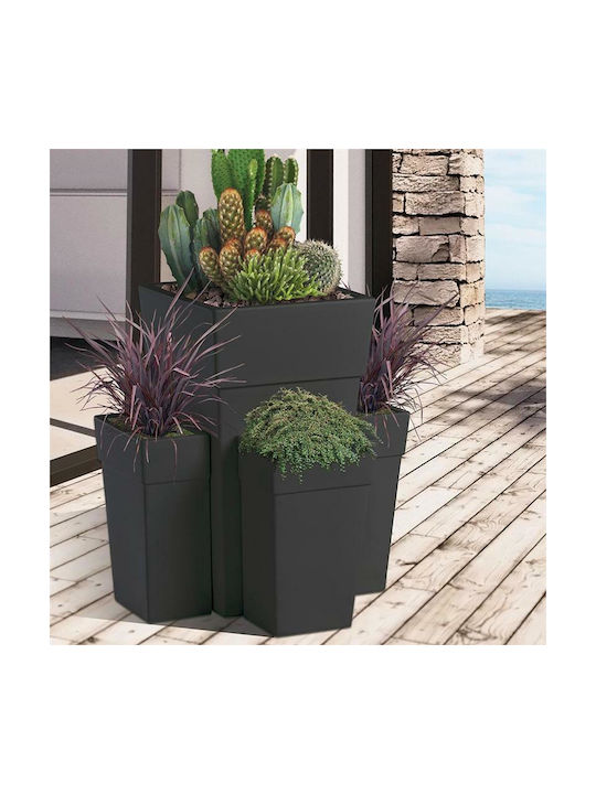 Bama Topf Kunststoff Light Terracotta 50x50x87.5cm.