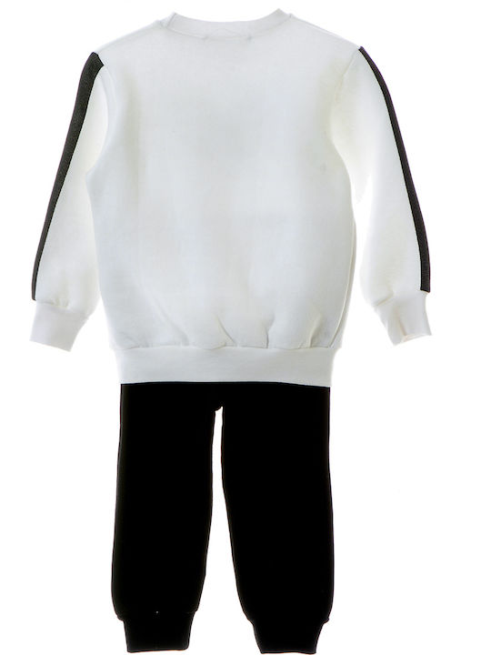 Frenzy Kids Sweatpants Set White 2pcs