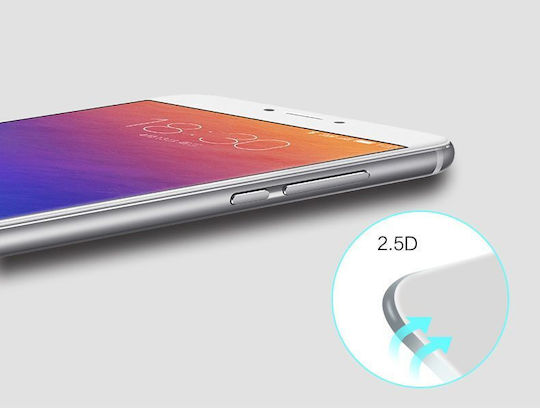 Blue Star 3D 0.3mm Gehärtetes Glas Schwarz (Galaxy A5 2017)