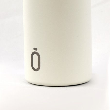 Runbott Thermos Bottle Stainless Steel 600ml Cream