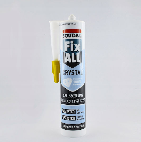 Soudal Σφραγιστική Σιλικόνη Ξύλου Διάφανη 290ml
