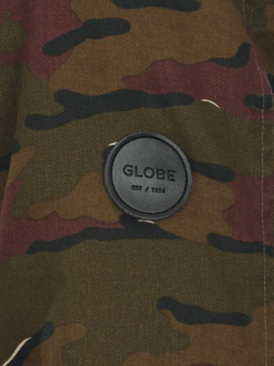 Globe Ανδρικό Χειμωνιάτικο Μπουφάν Dusty Olive Camo