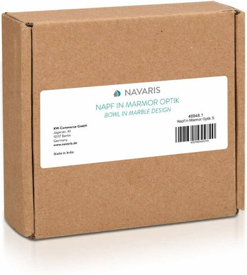 Navaris Ανοξείδωτο Μπολ Νερού για Σκύλο & Γάτα 350ml σε Γκρι Χρώμα