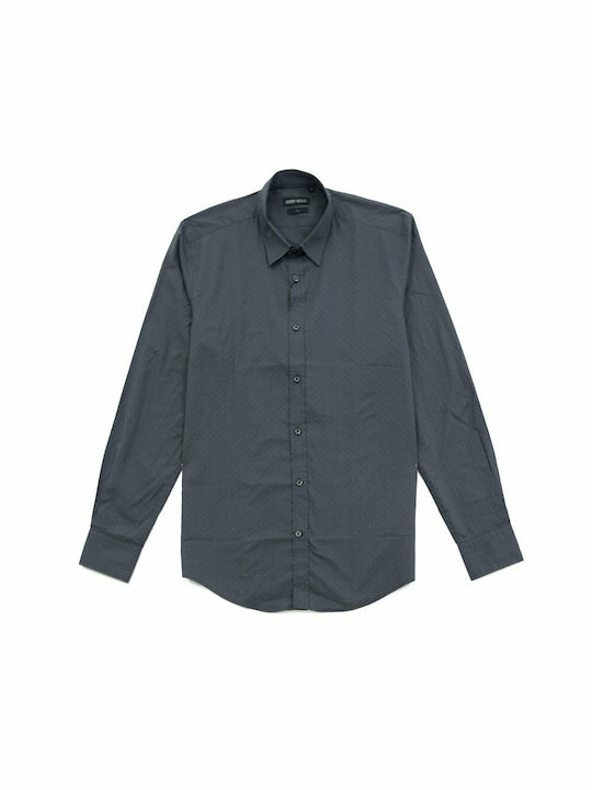 Antony Morato Men's Shirt Long Sleeve Cotton Grey