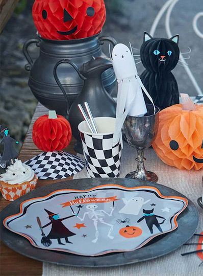 Meri Meri Farfurie pentru Party Halloween 8buc