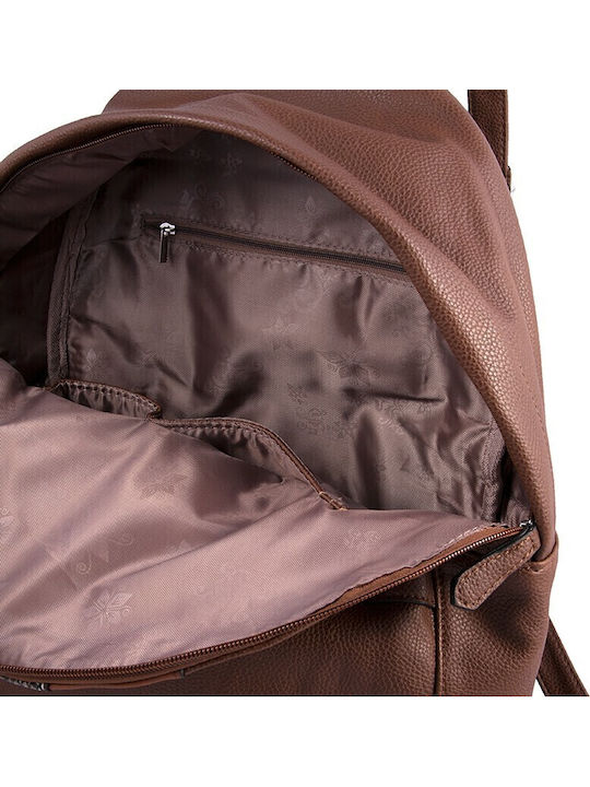 V-store Backpack Καφέ