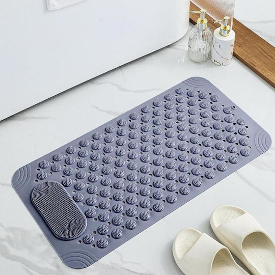 Viosarp Bathtub Non-slip with Suction Cups Blue 40x70εκ.