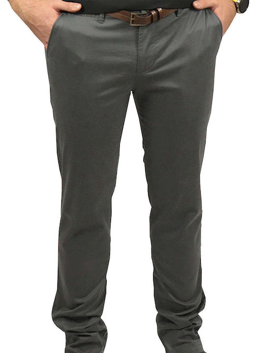 Victory Herrenhose Chino Elastisch in Slim Passform Gray