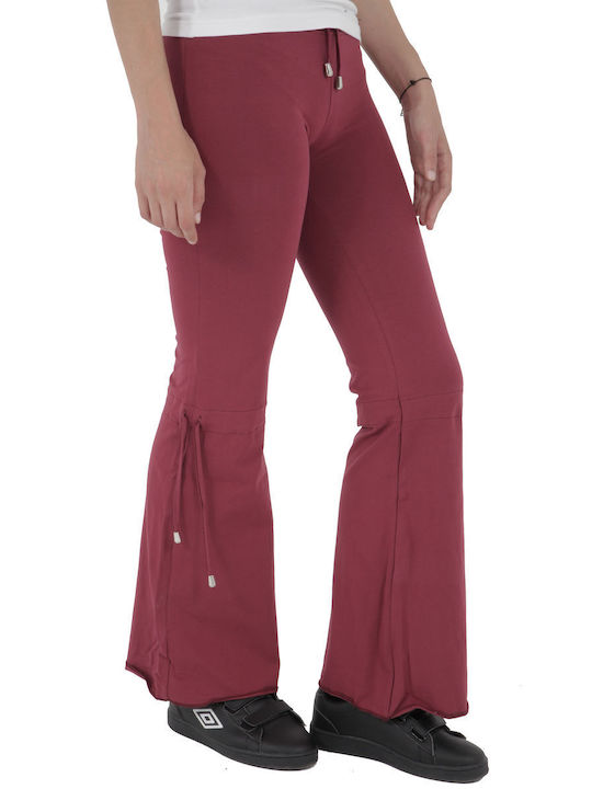 Freddy Damen-Sweatpants Jogger Fuchsie