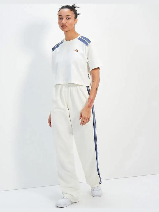 Rad Jogginghose Breit Vlies Off White