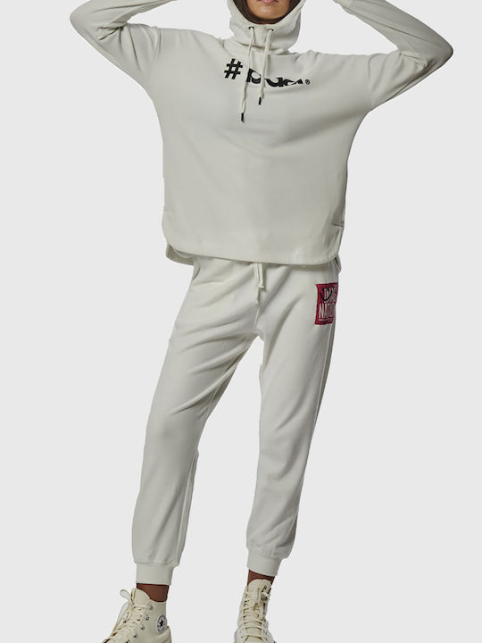 Sweatpants Jogger Arctic Wolf Ecru