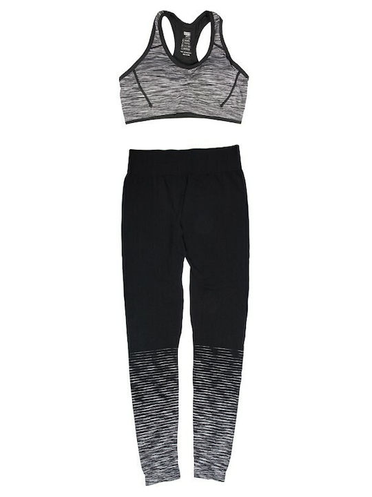 V-store Damen-Sweatpants-Set Grey