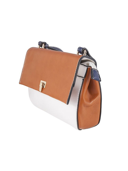 V-store Damen Tasche Crossbody Tabac Braun