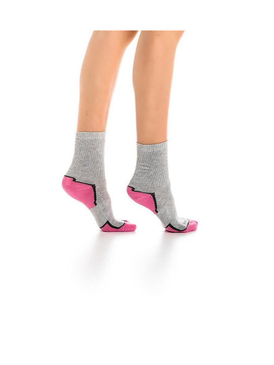 Inizio Women's Socks GREY/ROSE/LILA