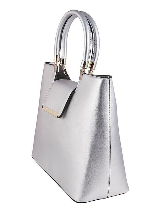 V-store Women's Bag Hand Silver