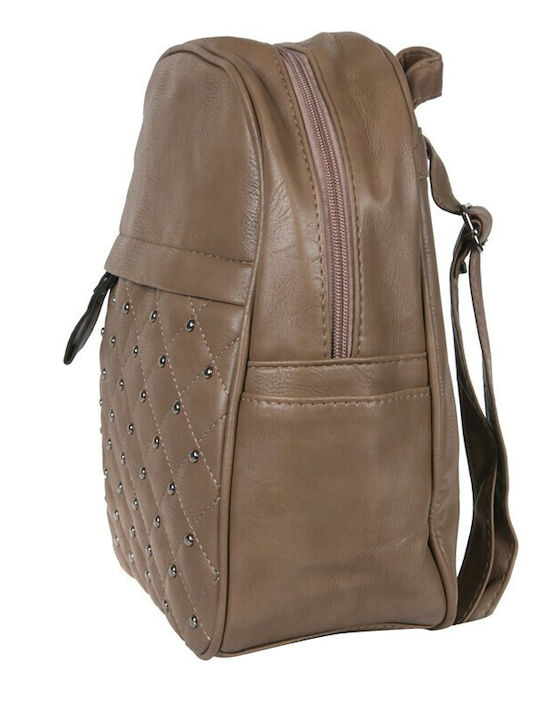 V-store Women's Bag Backpack Brown