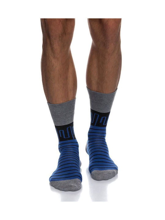 Inizio Herren Gemusterte Socken GRI 1Pack