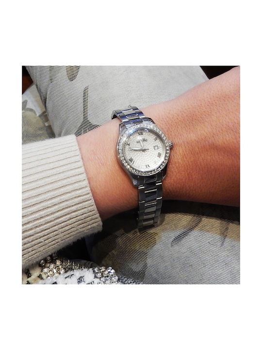 Oxette Watch with Silver Metal Bracelet