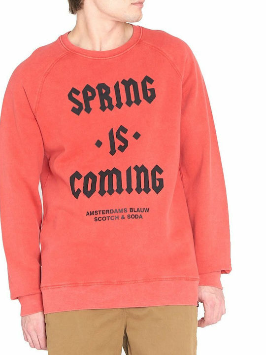 Scotch & Soda Men's Sweatshirt RED