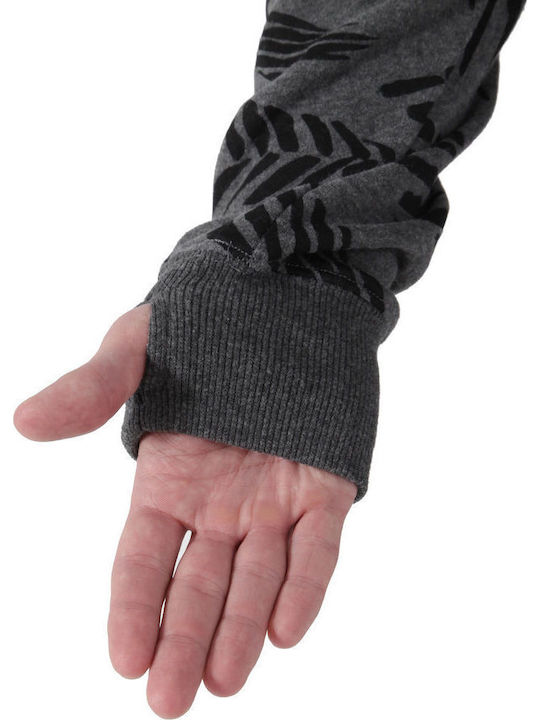 Sweatshirt mit Kapuze GRI