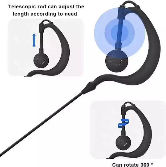 Original 000.230.11165 Earpiece Walkie Talkie