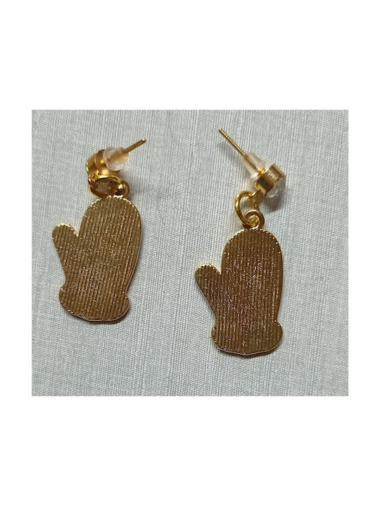 Earrings Pendants made of Gold 14K