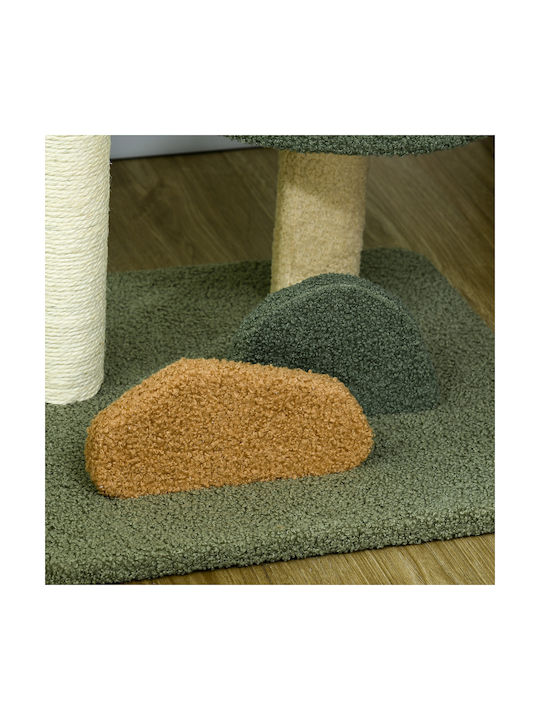 Pawhut Котки Зелен 43x39x52см.