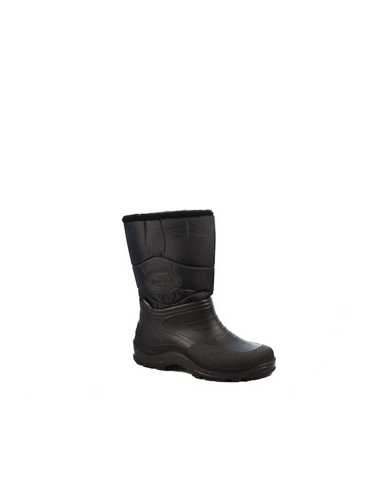 Yfantidis Women's Boots with Fur Black