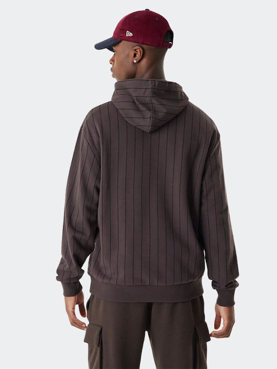 Heritage Sweatshirt with Hood Brown