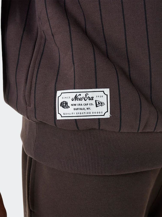 Heritage Sweatshirt with Hood Brown