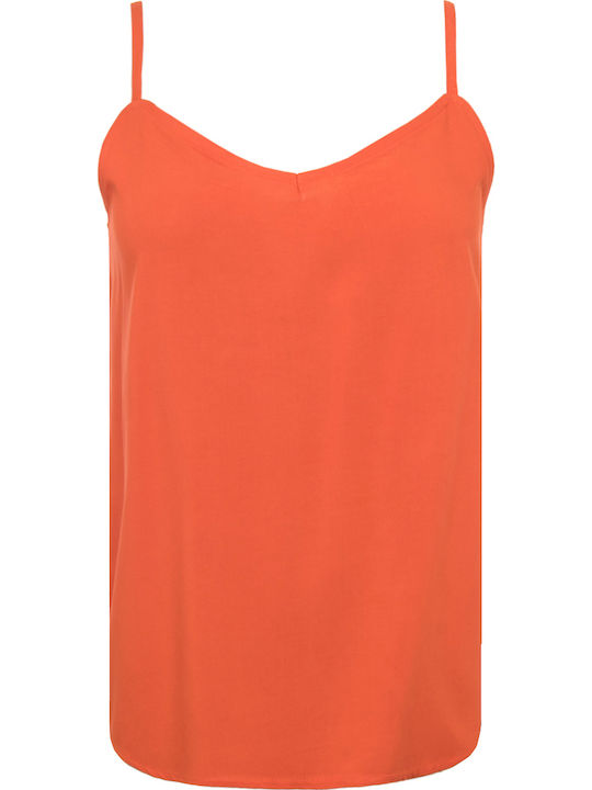 Women's Blouse Sleeveless Spicy Red