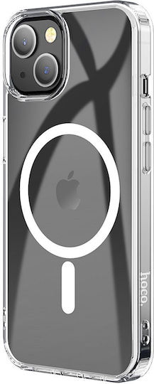 Hoco Airbag Umschlag Rückseite Silikon 2mm Magnetisch Transparent (iPhone 15 Plus / 16 Plus)
