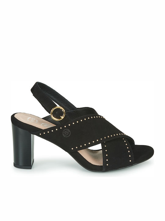 Madine Sandale Elegante Damă Negre
