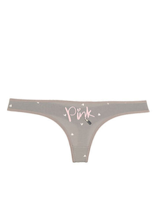 Βαμβακερά Γυναικεία String MultiPack Pink