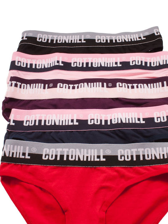 CottonHill Baumwolle Damen Slip MultiPack